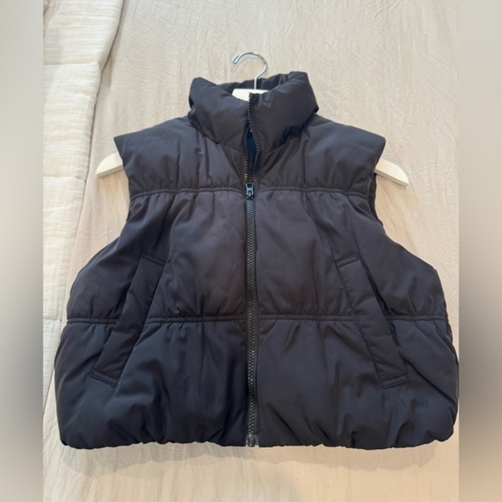 Black Puffer Vest